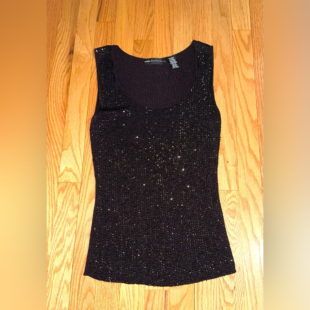 Dana Bachman Sequin Tank Large
